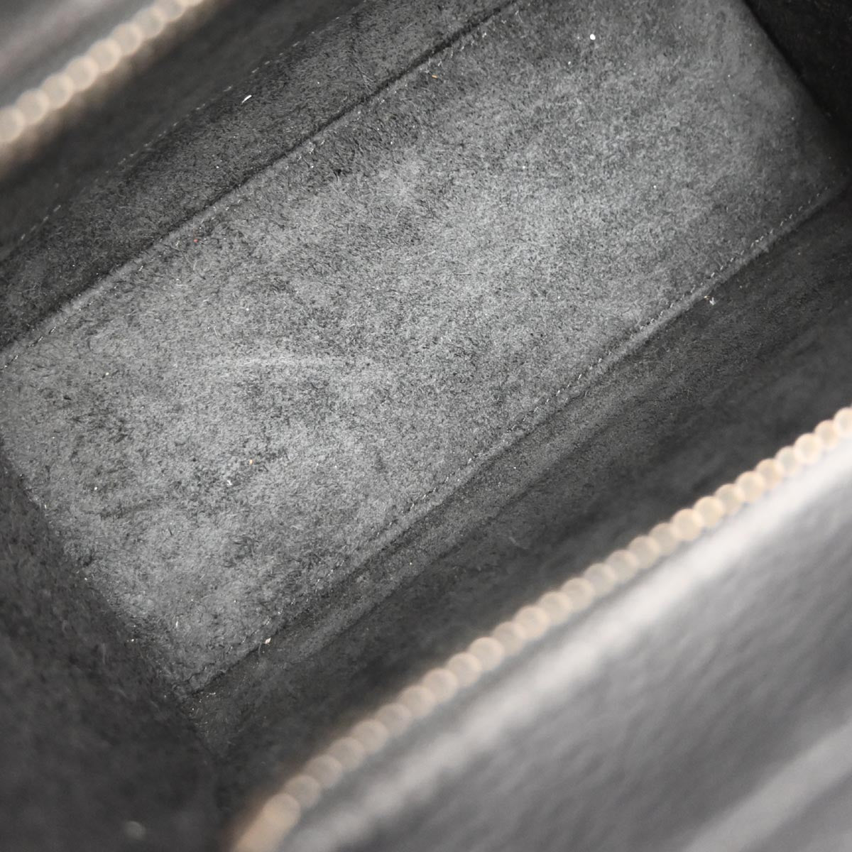 Celine Black Calf Nano Luggage 2way Shoulder Tote Bag