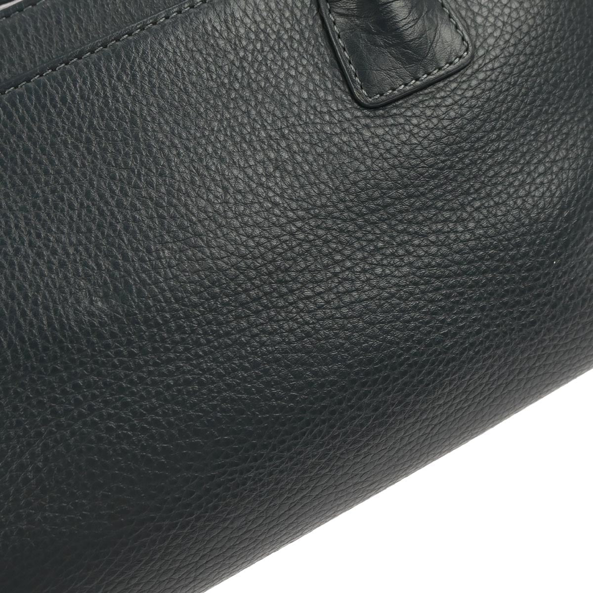 Chanel Navy Deerskin Executive Cerf Tote Bag