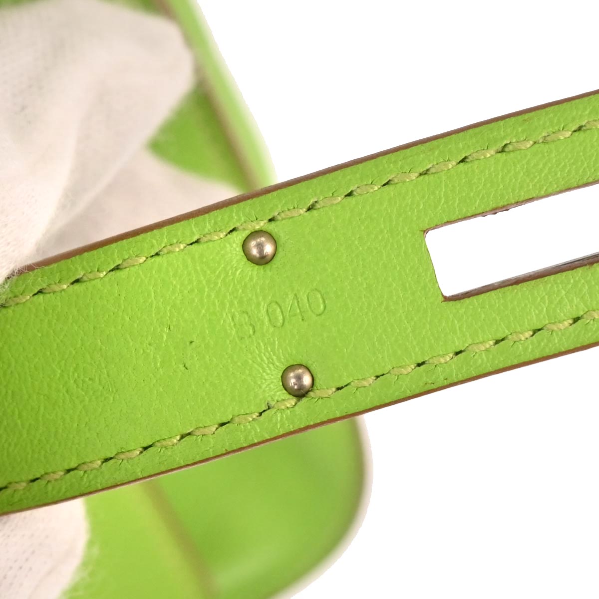 Hermes Apple Green Swift Jypsiere 28 Shoulder Bag