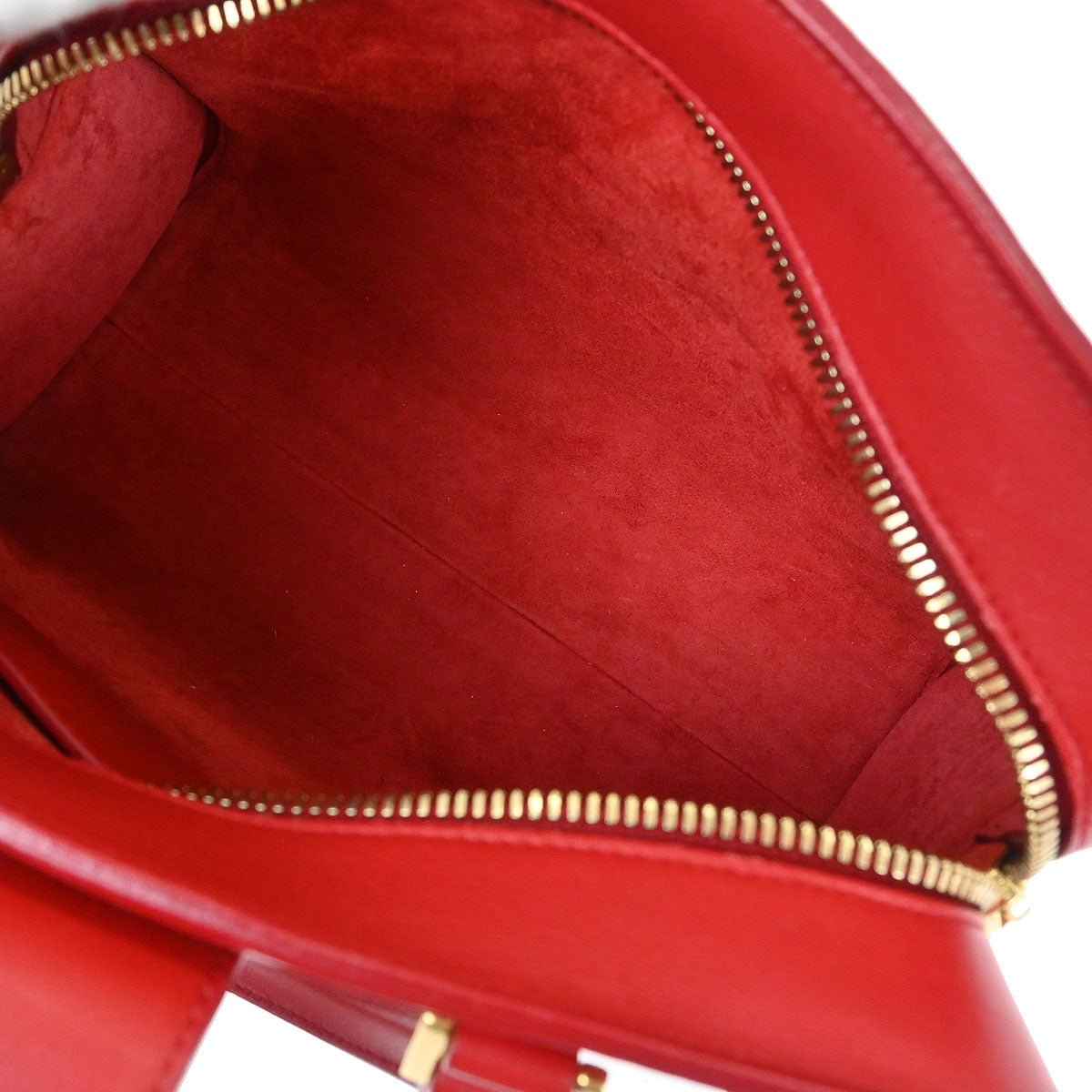 Saint Laurent Red Baby Cabas 2way Shoulder Handbag
