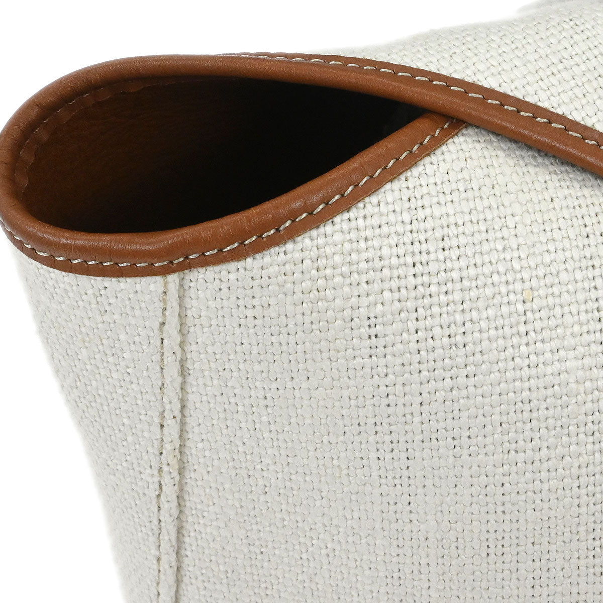 Loewe White Brown Balloon Bag Handbag