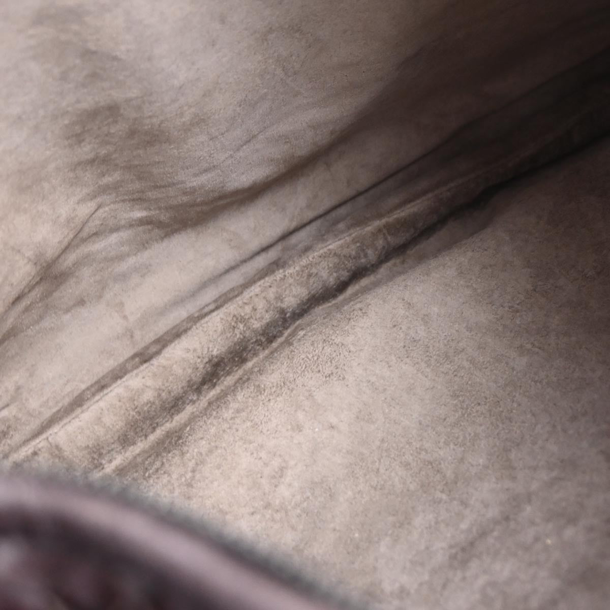 Bottega Veneta Brown Lambskin Intrecciato Hobo Handbag