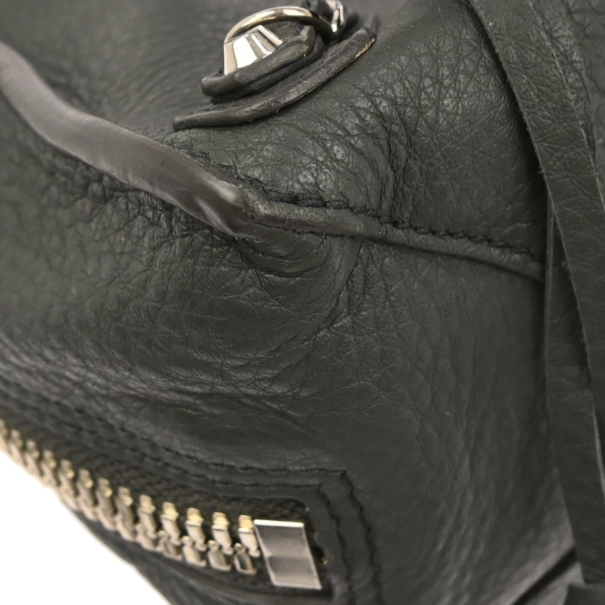 Balenciaga Gray Papier A6 2way Shoulder Handbag