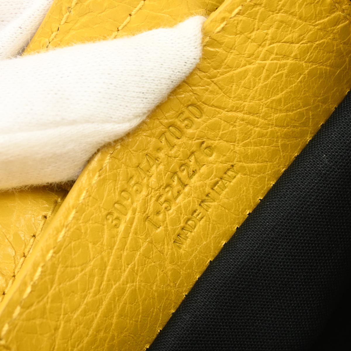 Balenciaga Yellow Lambskin The City Mini 2way Shoulder Handbag