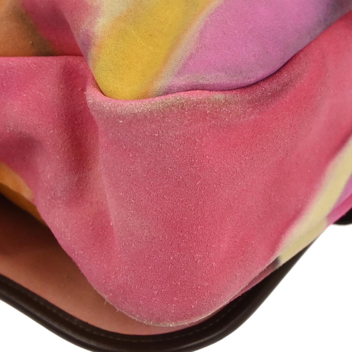 Chanel Multicolor Suede Flower Power Messenger Bag