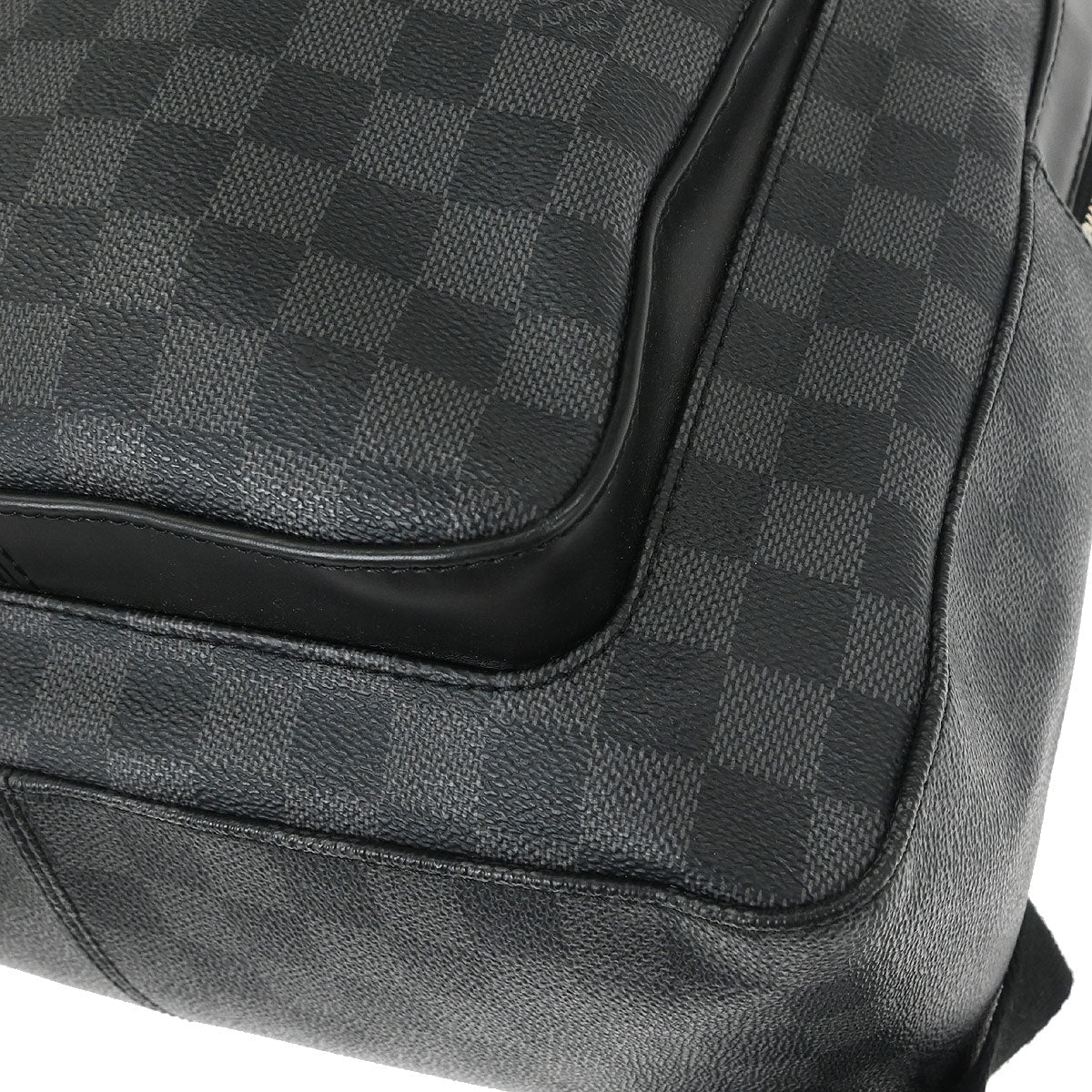 Louis Vuitton Black Damier Graphite Josh Backpack N41473