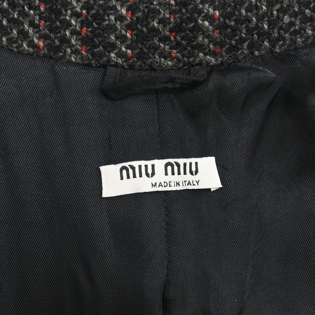 Miu Miu 2011 Single Coat Gray #36