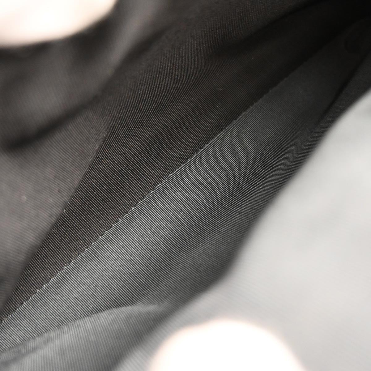 Chanel Black Tweed Double Sided Shoulder Bag