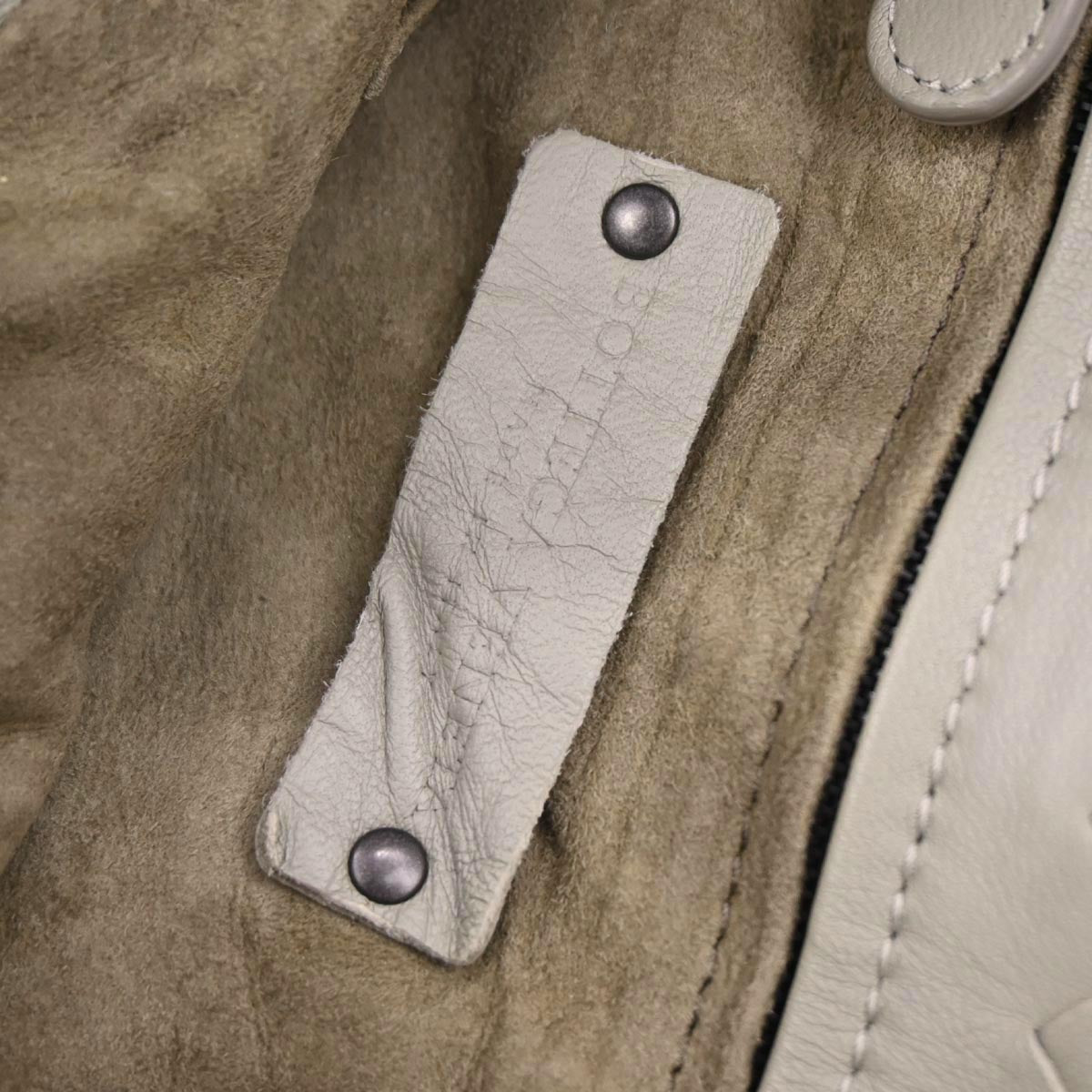 Bottega Veneta Gray Lambskin Intrecciato Tote Bag