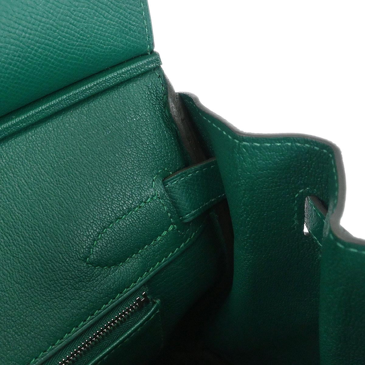 Hermes Malachite Epsom Birkin 30 Handbag