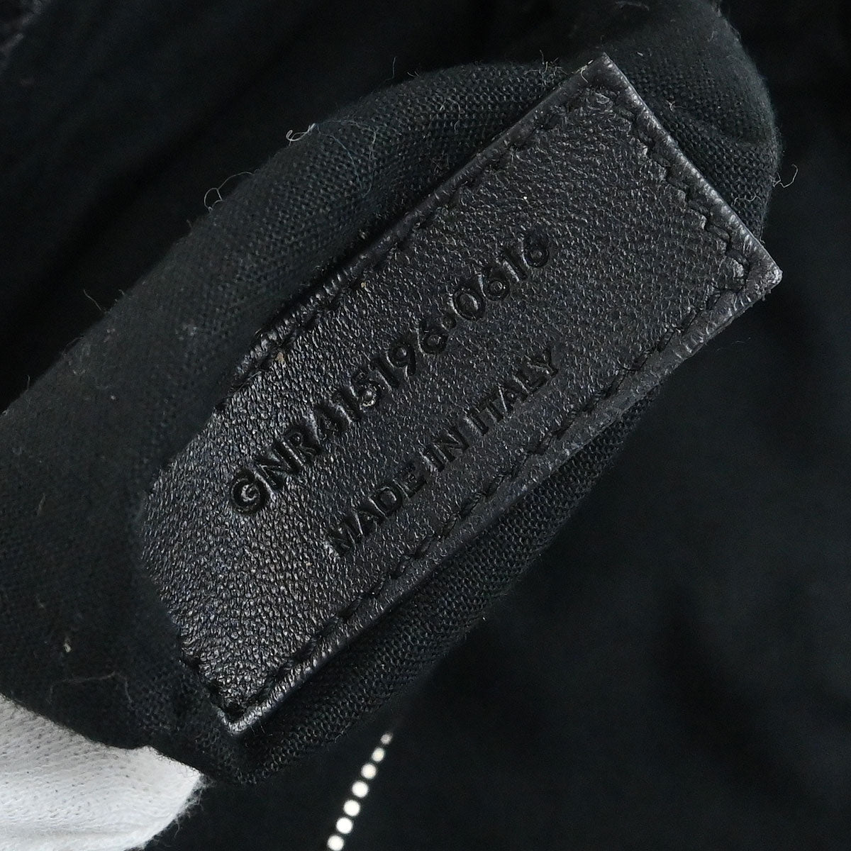 Saint Laurent Black Fringe Festival Backpack