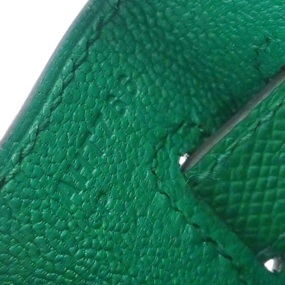 Hermes Vert Vertigo Epsom Kelly 32 Sellier 2way Shoulder Handbag