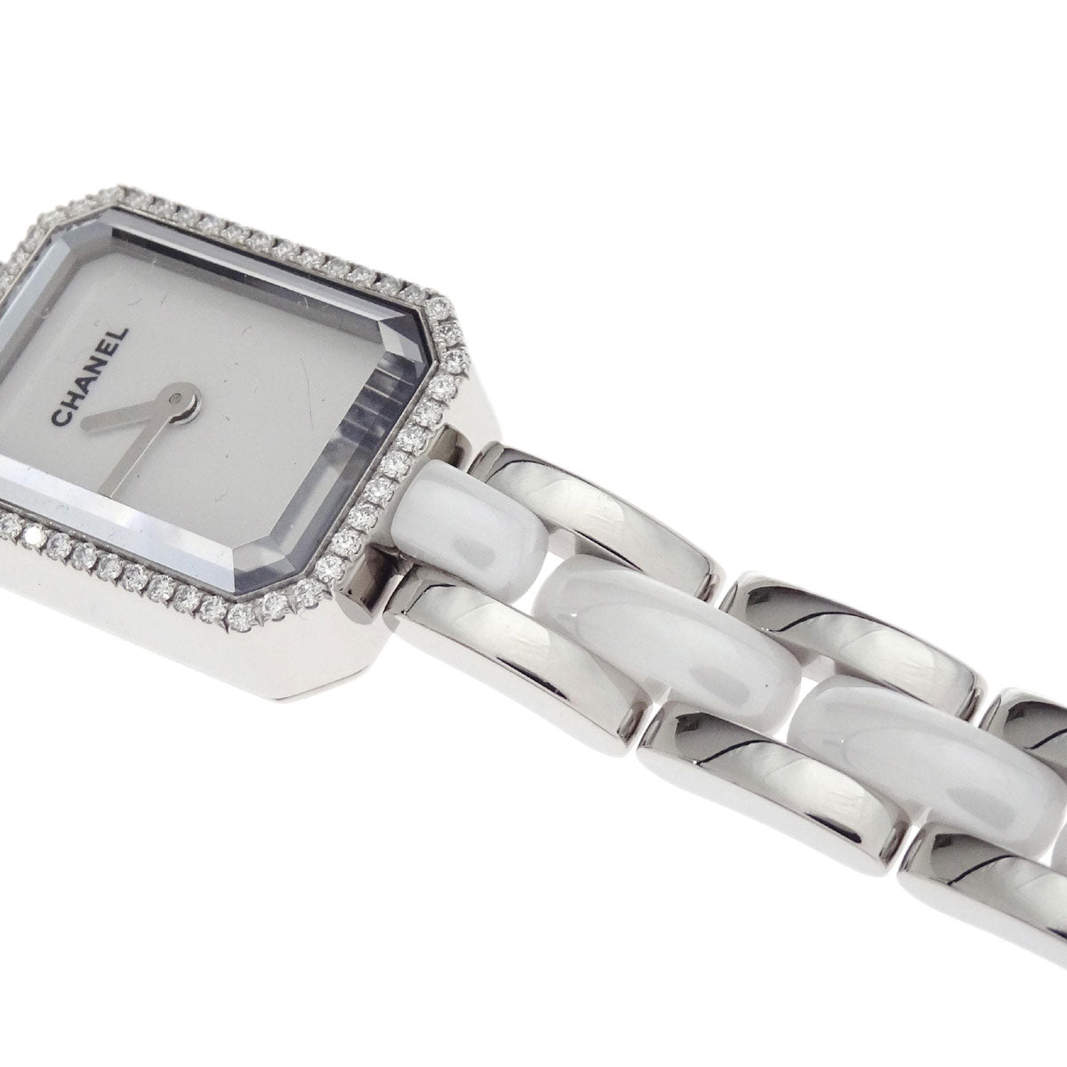 Chanel Triple Bracelet Premiere H3059 Quartz Watch Ceramic