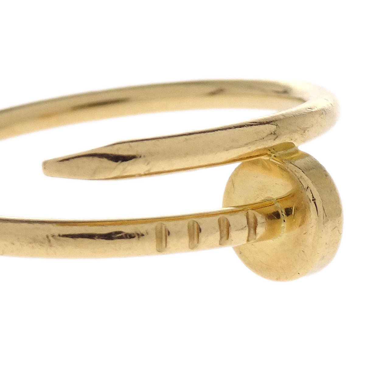 Cartier Juste Un Clou Small Model Ring Au750 #60 #59 Jewelry