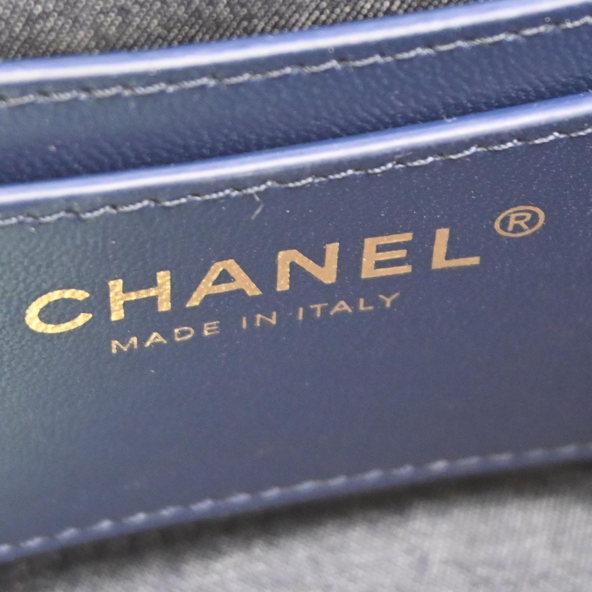 Chanel White Lambskin Vanity Shoulder Bag