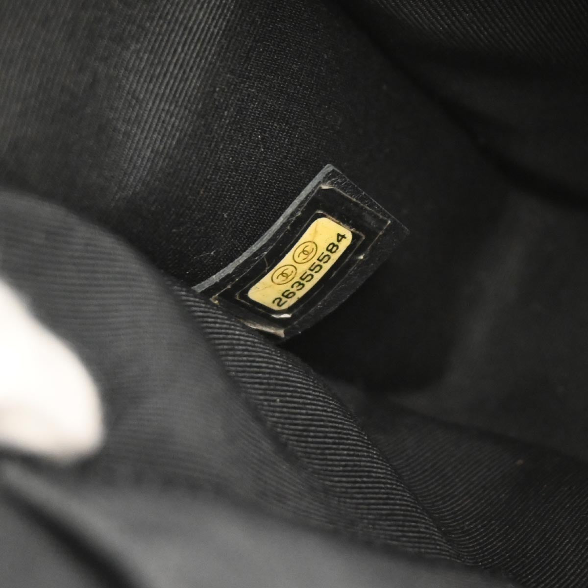 Chanel Black Calfskin Camera Bag Shoulder Bag