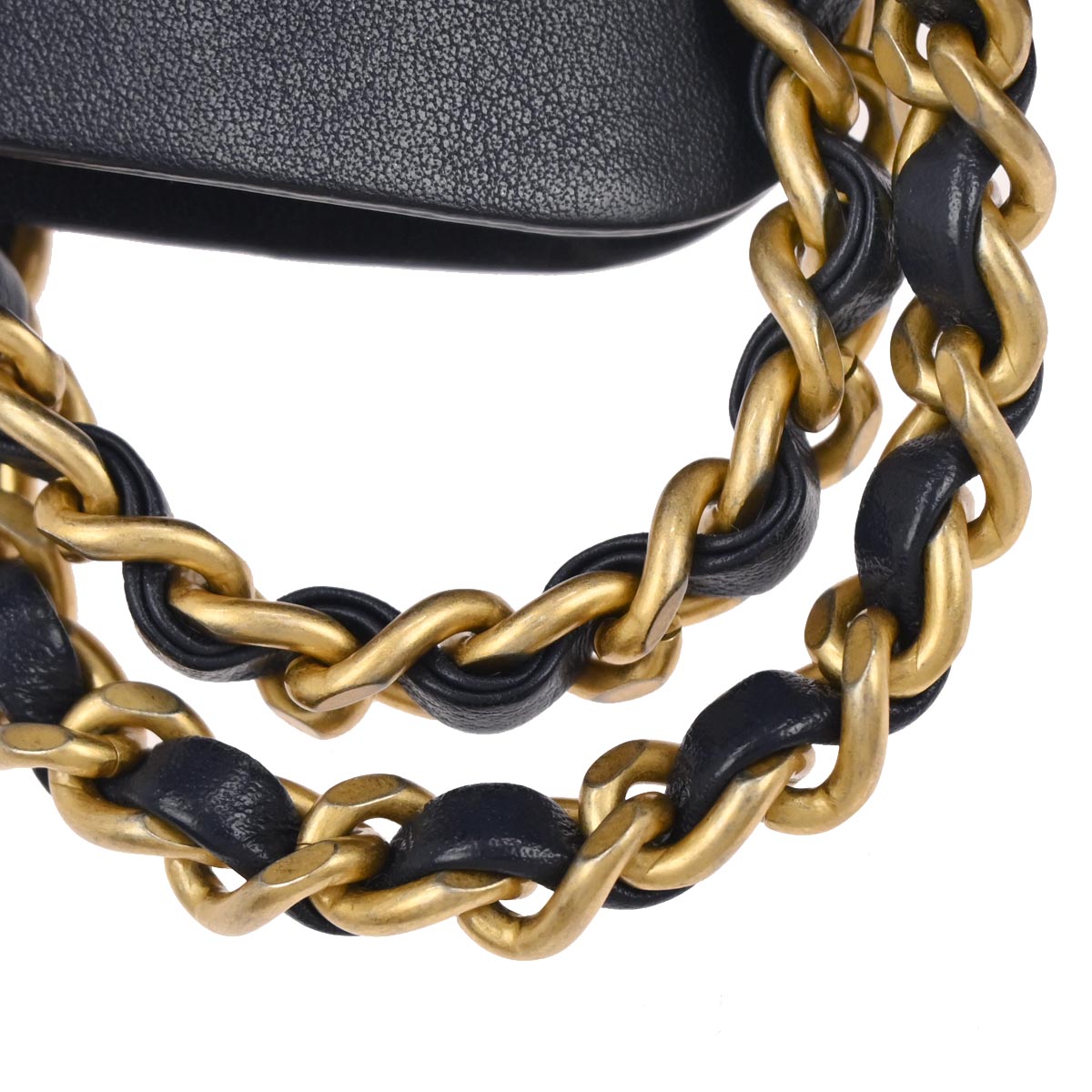 Chanel Navy Caviar CC Filigree 2way Vanity Shoulder Handbag