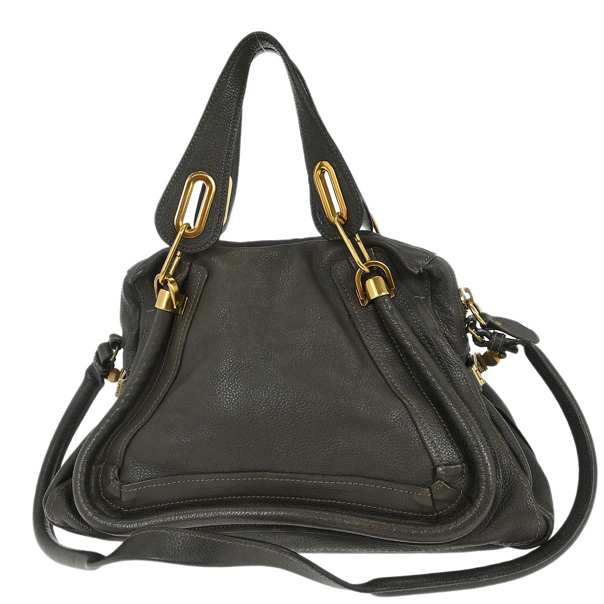 Chloe Brown Paraty 2way Shoulder Handbag