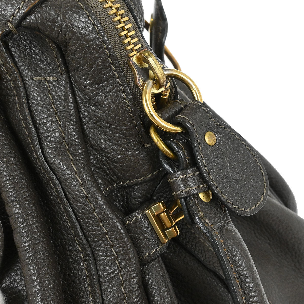 Chloe Brown Paraty 2way Shoulder Handbag