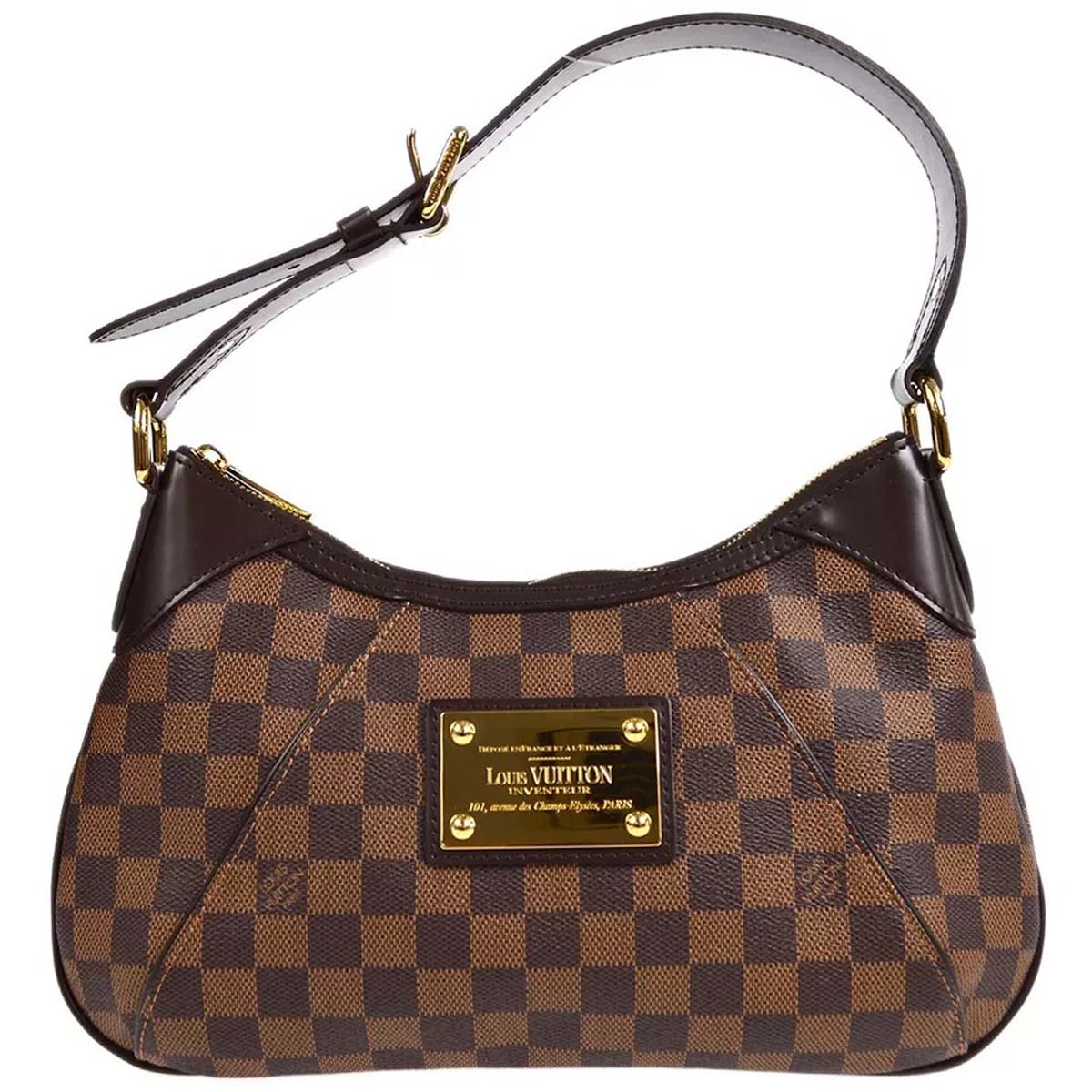 Louis Vuitton 2011 Damier Thames PM Hobo Handbag N48180