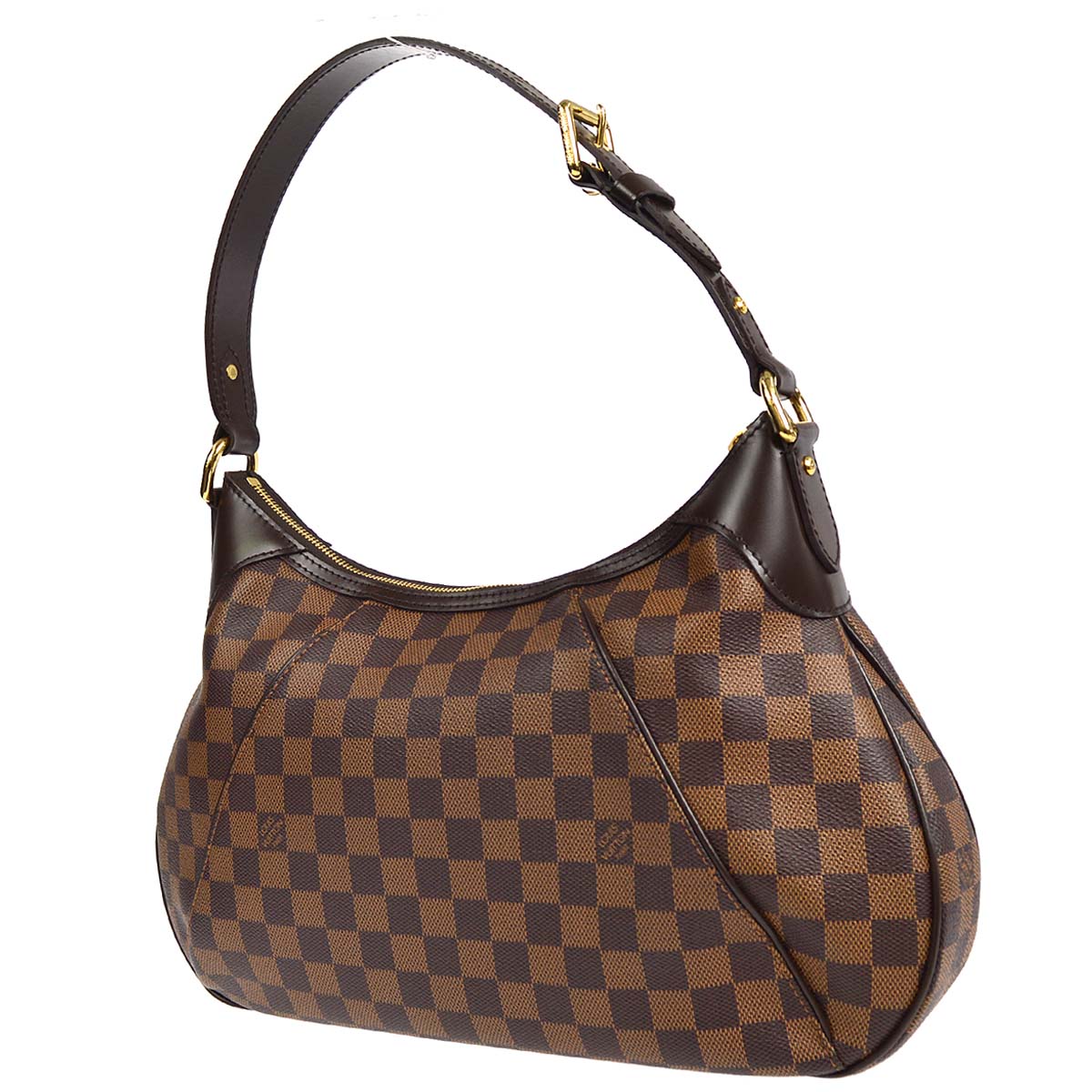 Louis Vuitton Damier Thames GM Hobo Shoulder Bag N48181