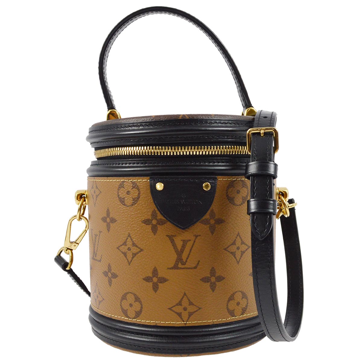 Louis Vuitton Monogram Reverse Cannes 2way Shoulder Handbag M43986