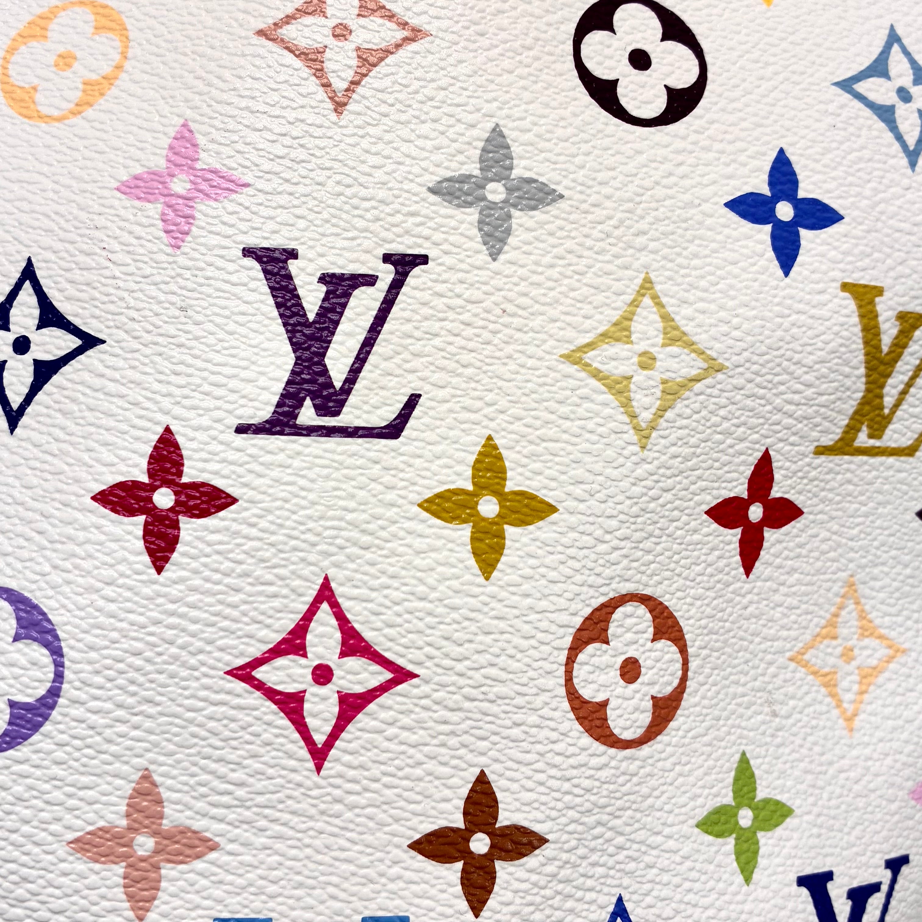 Louis Vuitton 2011 White Monogram Sharleen GM 2way Shoulder Tote Handbag M93214