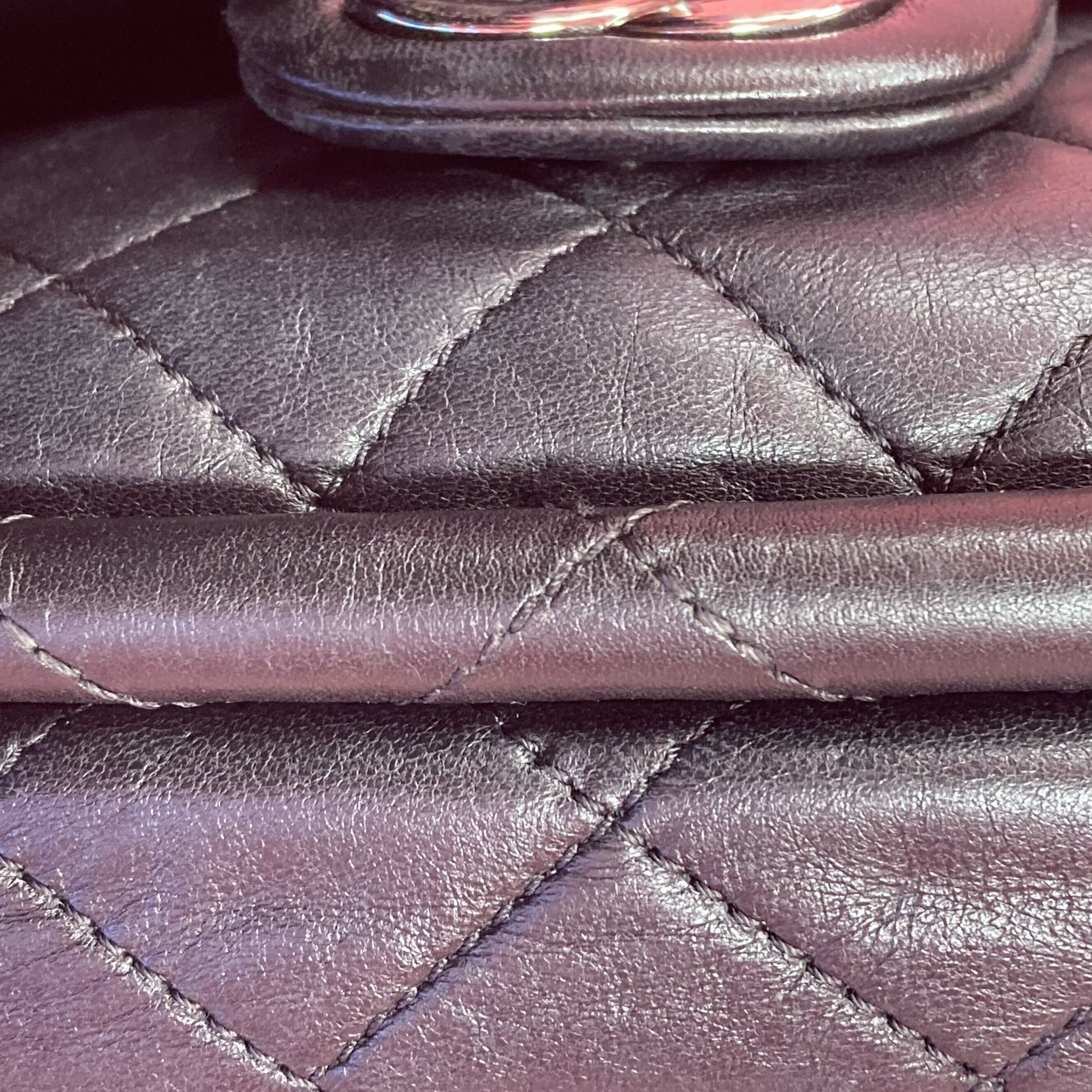Chanel 2012-2013 Black Lambskin Large Hula Hoop Handbag