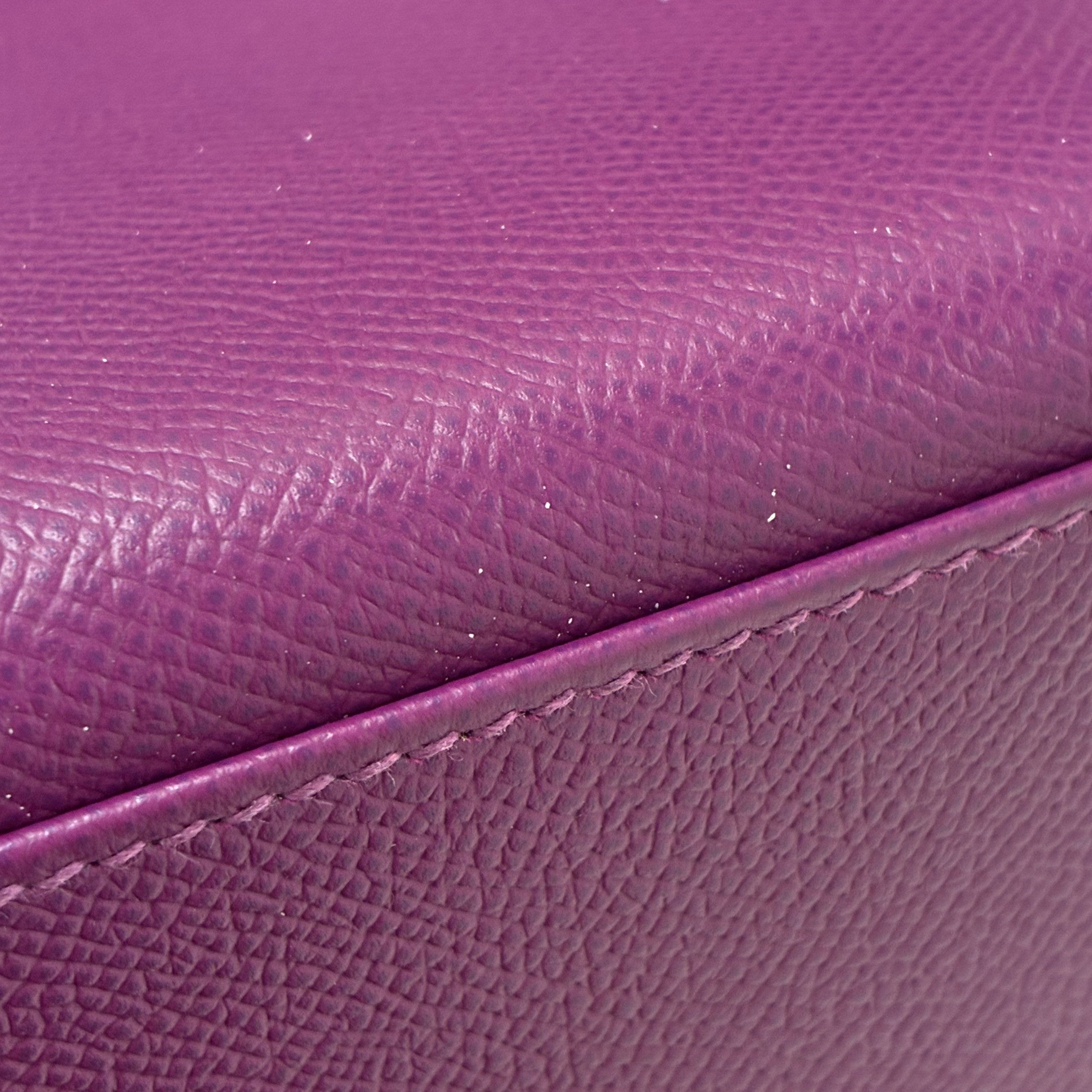 Hermes 2014 Anemone Epsom Kelly 28 Sellier 2way Shoulder Handbag