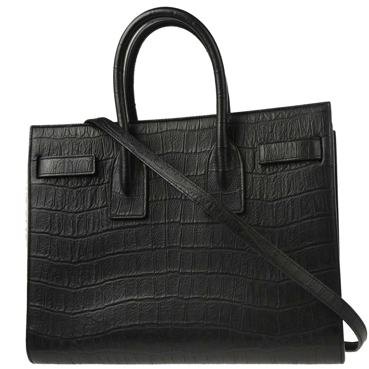 Saint Laurent Black Sac de Jour 2way Shoulder Handbag