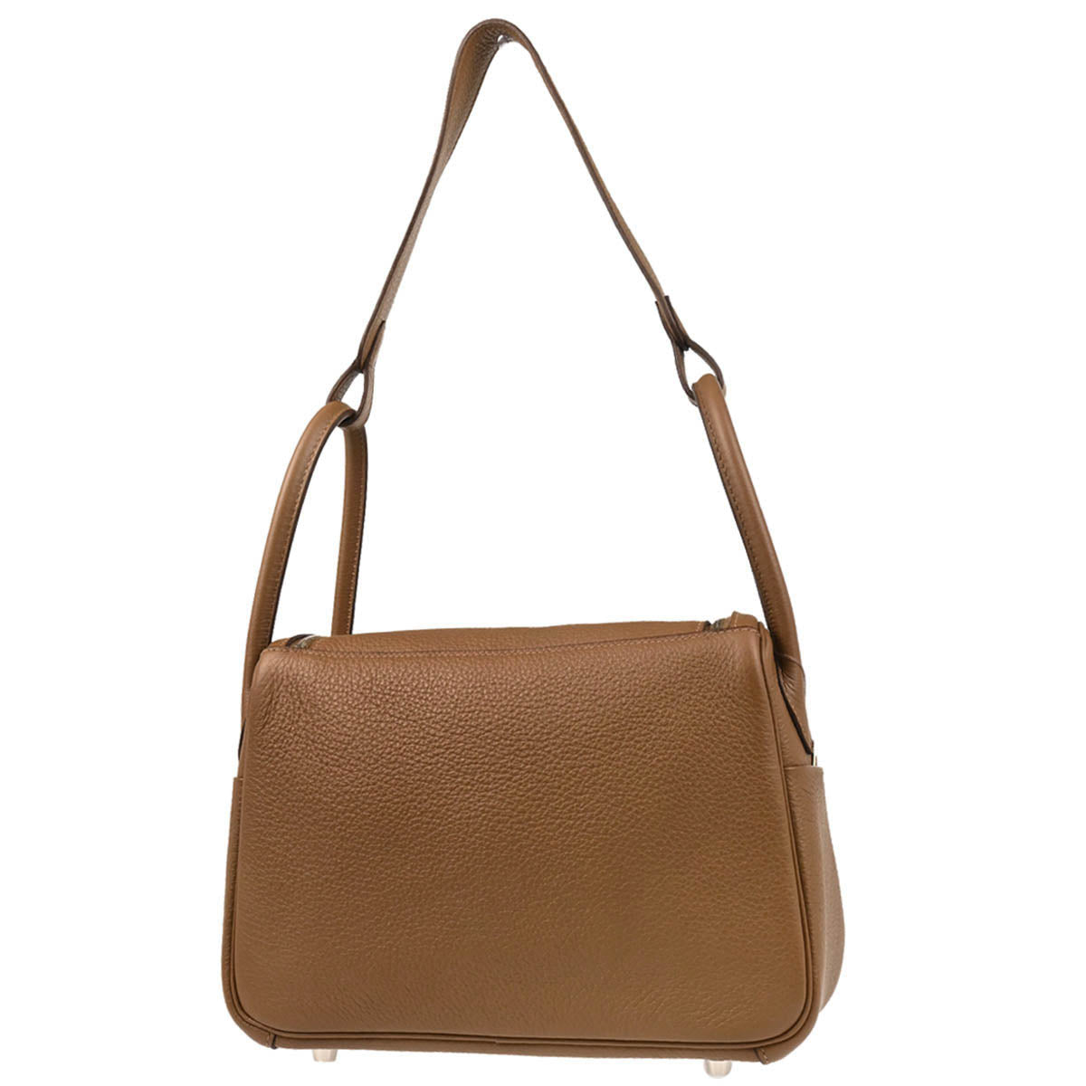 Hermes 2012 Alezan Taurillon Clemence Lindy 26 Shoulder Bag