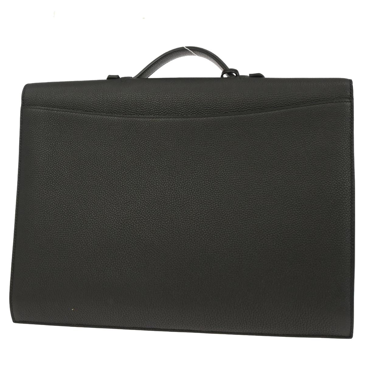 Hermes Black Togo Sac a Depeches 38 Business Bag Handbag