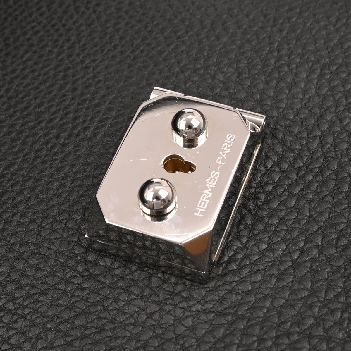 Hermes Black Togo Sac a Depeches 38 Business Bag Handbag