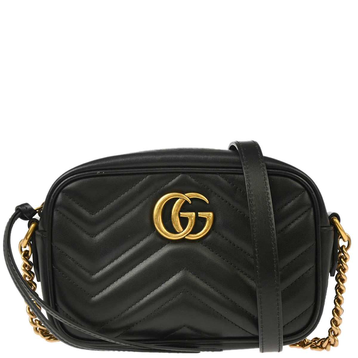 Gucci 2023 Black Marmont Shoulder Bag