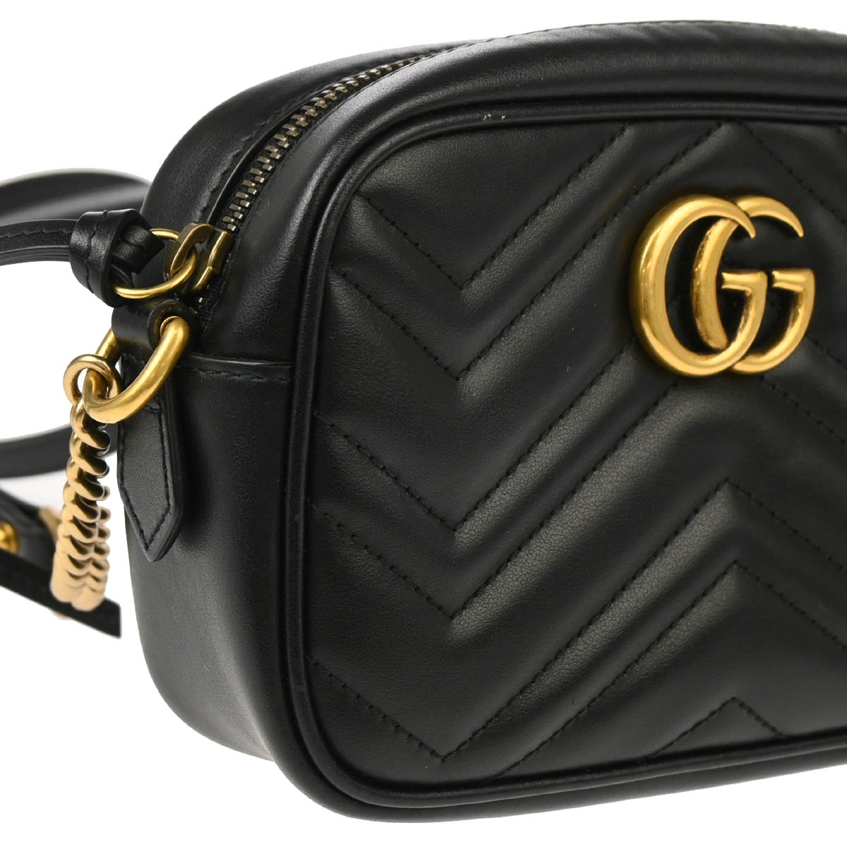 Gucci 2023 Black Marmont Shoulder Bag