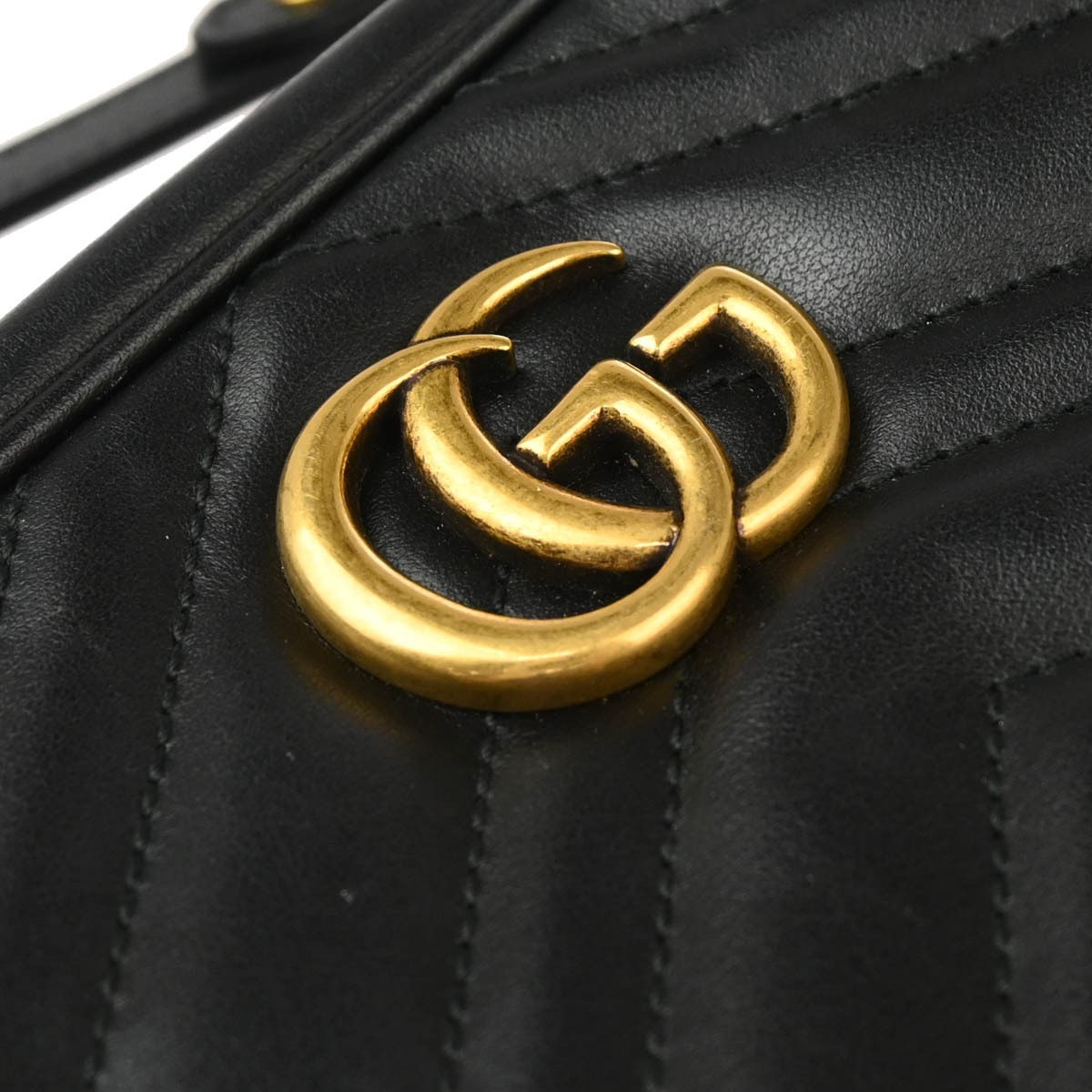 Gucci 2023 Black Marmont Shoulder Bag