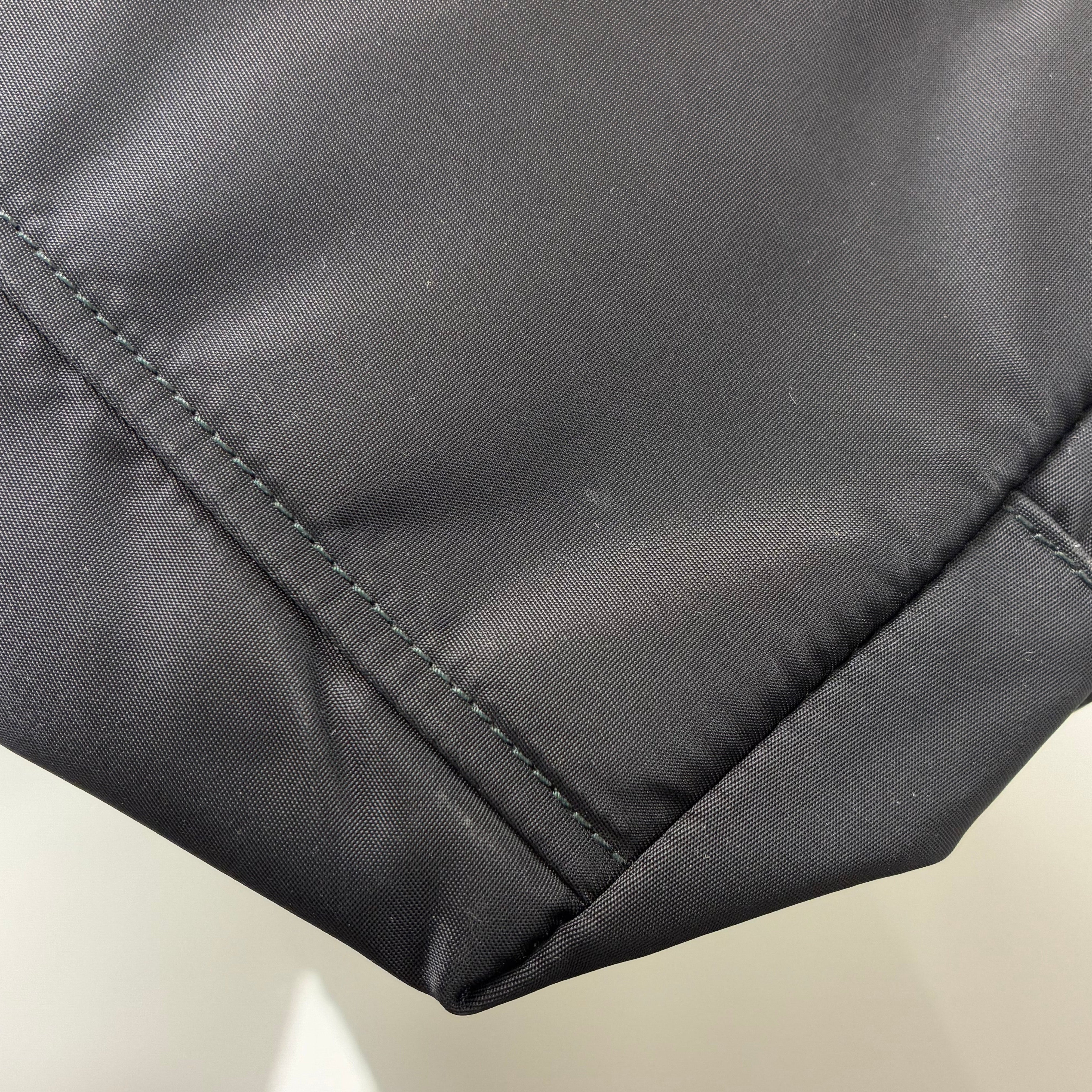 Prada Black Nylon Tote Handbag