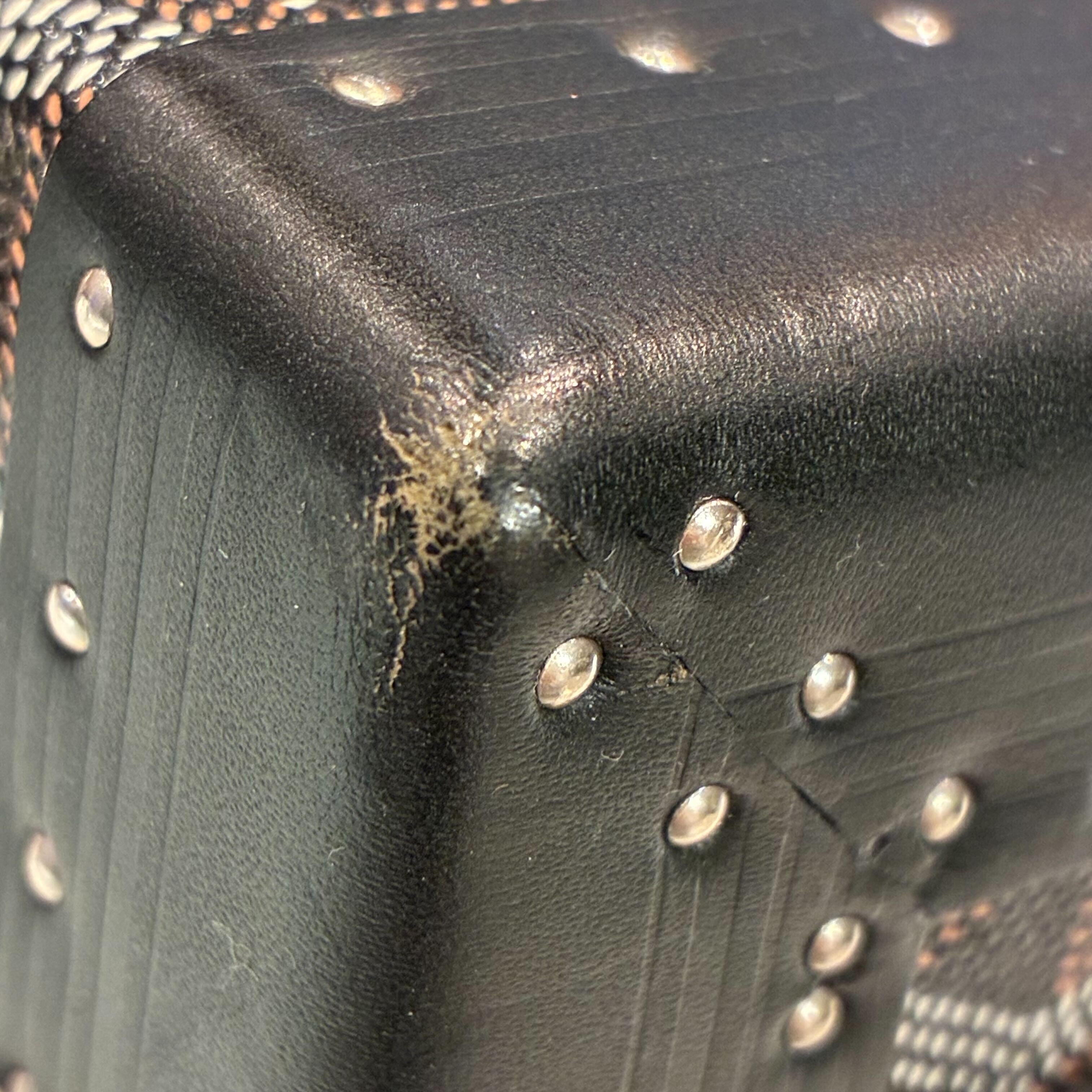 Goyard 2012 Black Grand Hotel Trunk Luggage Suitcase