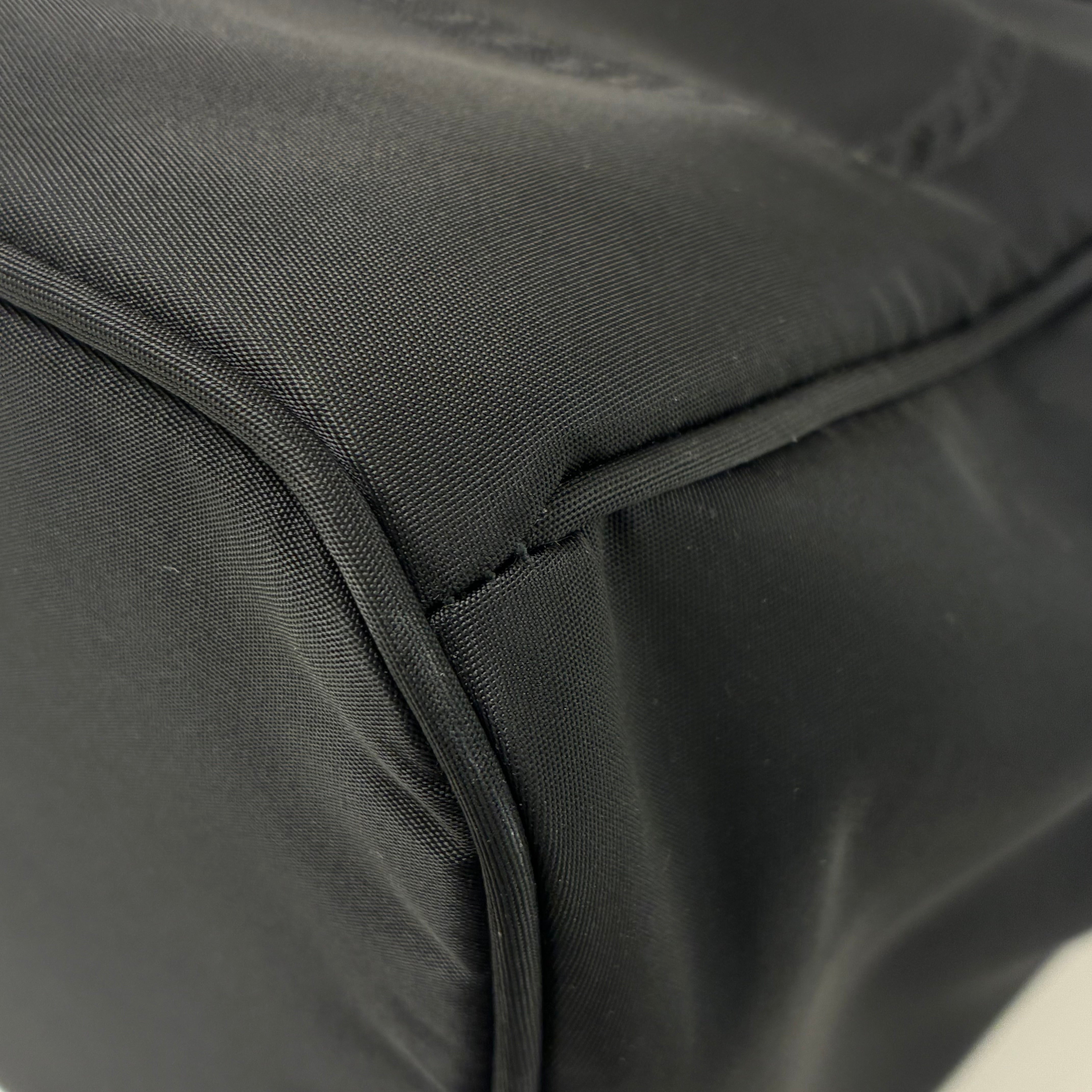 Prada Black Nylon 2way Shoulder Handbag