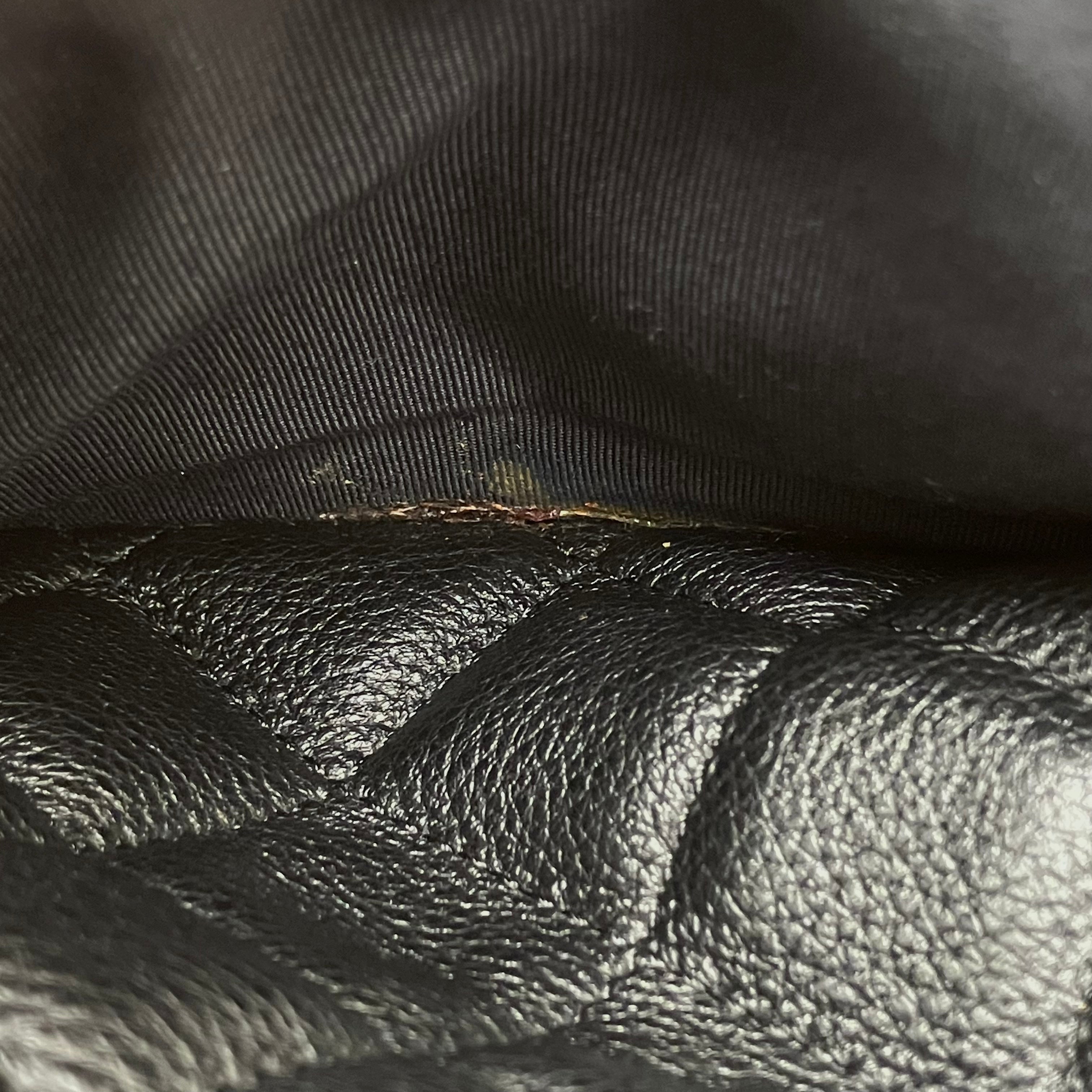 Chanel 2016-2017 Black Calfskin Casual Pocket Tote 2way Shoulder Handbag