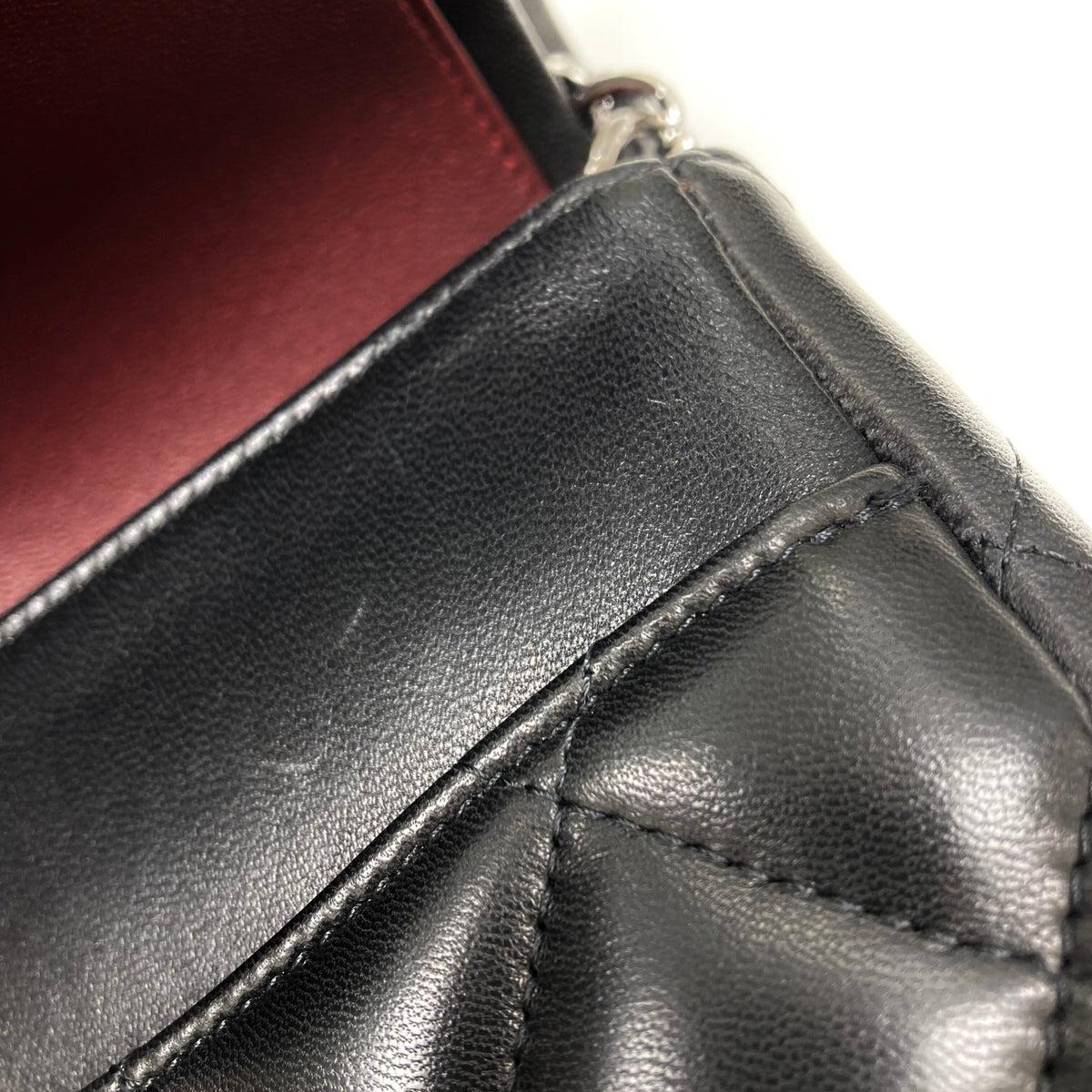 Chanel 2012 Black Lambskin Jumbo Classic Double Flap Shoulder Bag