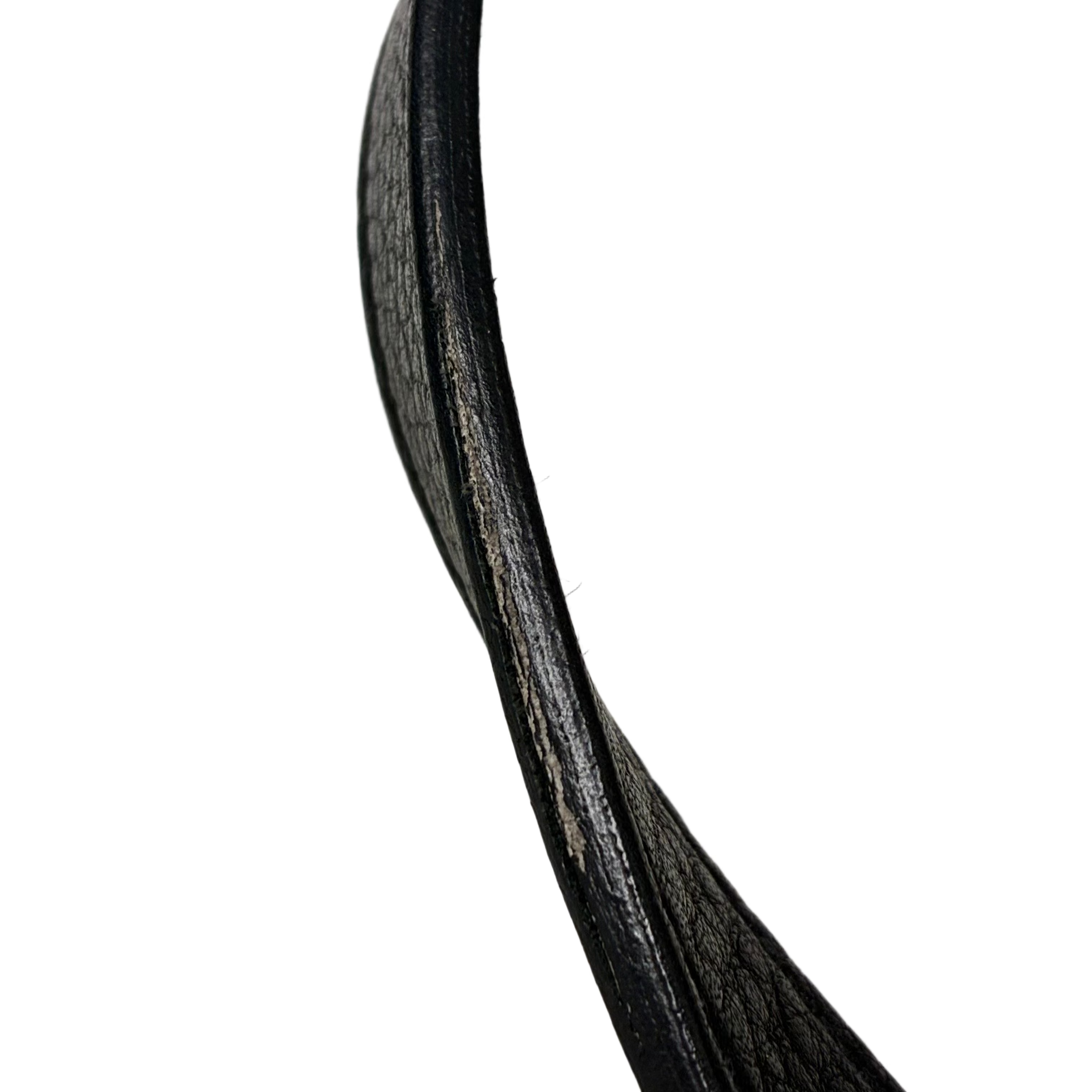 Hermes Black Taurillon Clemence Halzan 31 2way Shoulder Tote Bag