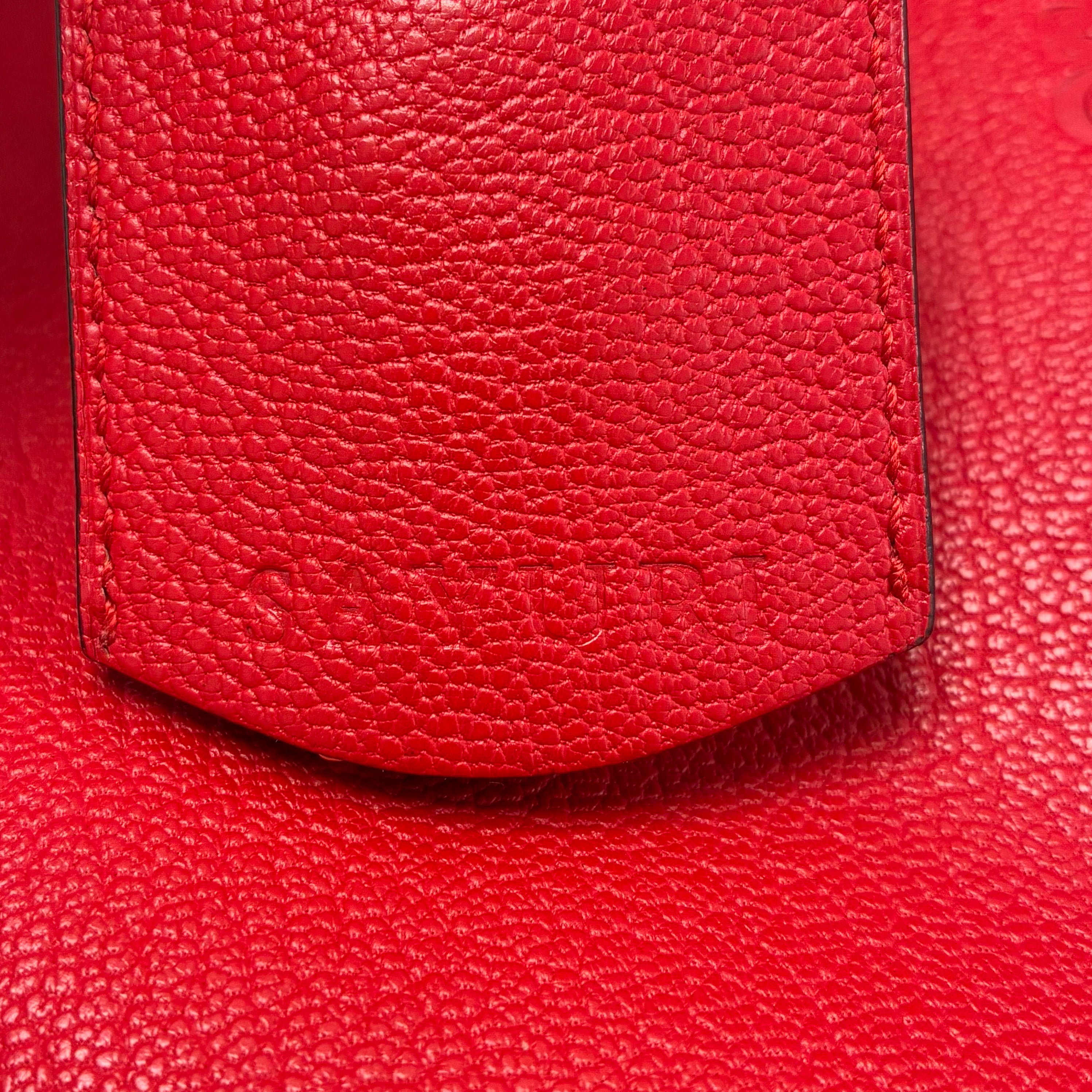 Loewe Red Amazona 28 Handbag