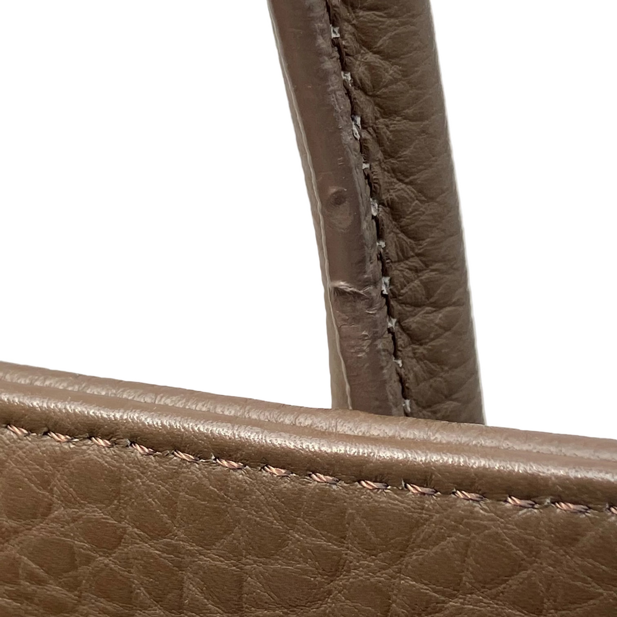 Chanel 2013-2014 Brown Deerskin Executive Cerf Tote Bag