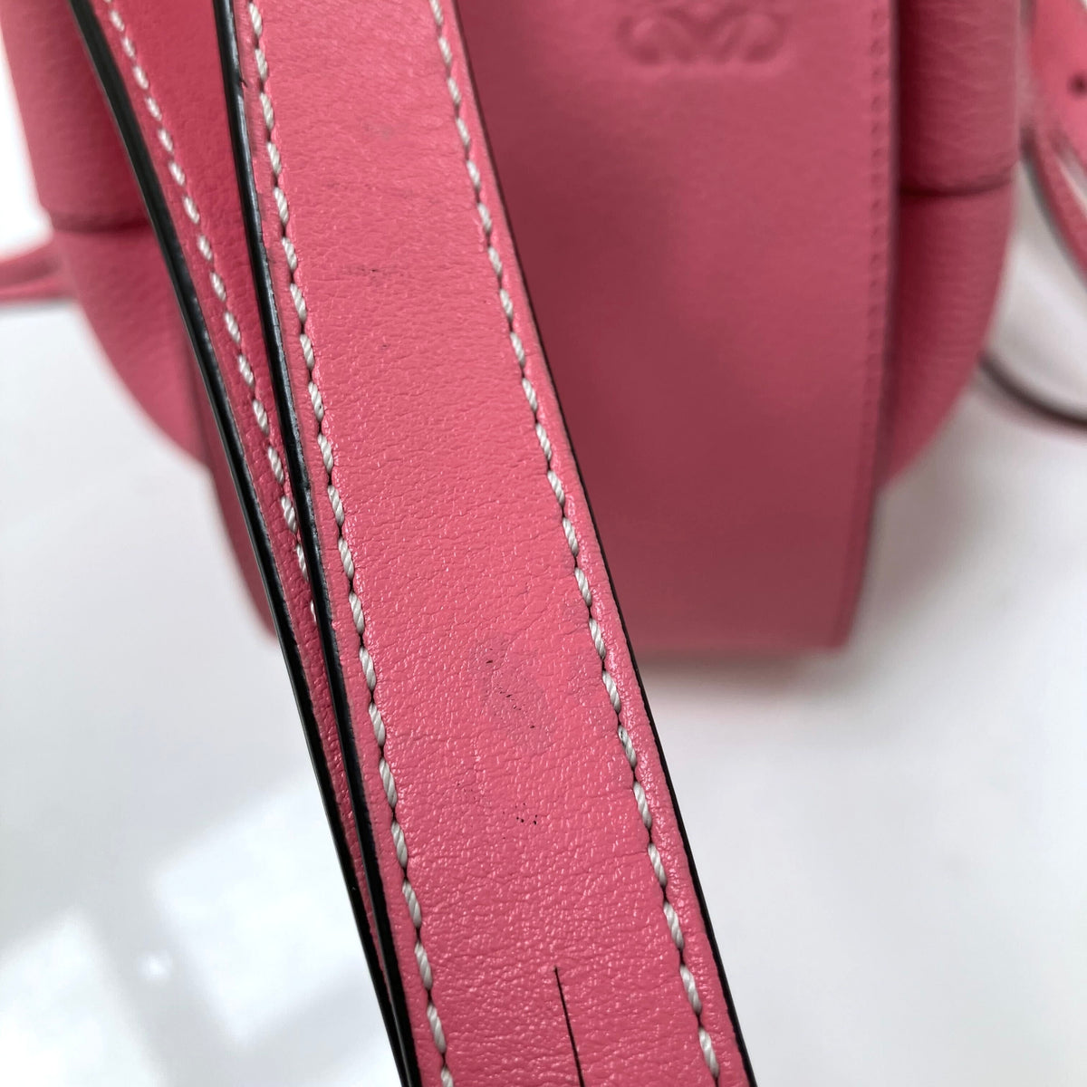 Loewe Pink Hammock 2way Shoulder Tote Handbag