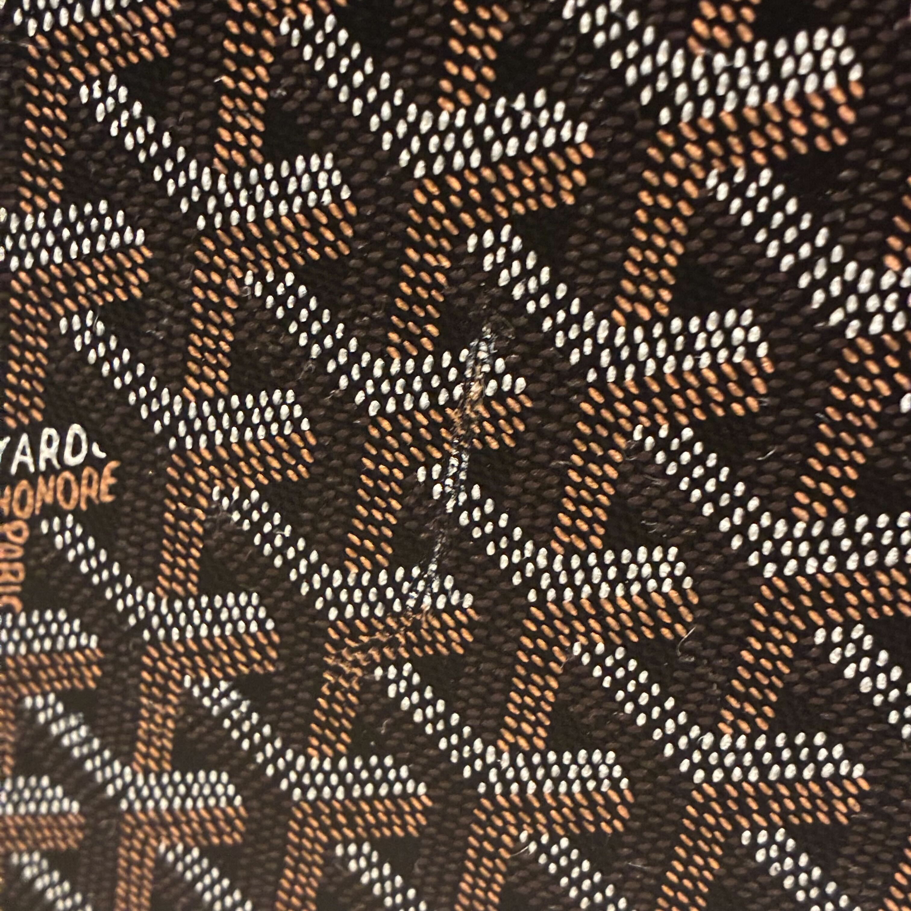 Goyard 2017 Black Grand Hotel 55 Trunk Luggage Suitcase