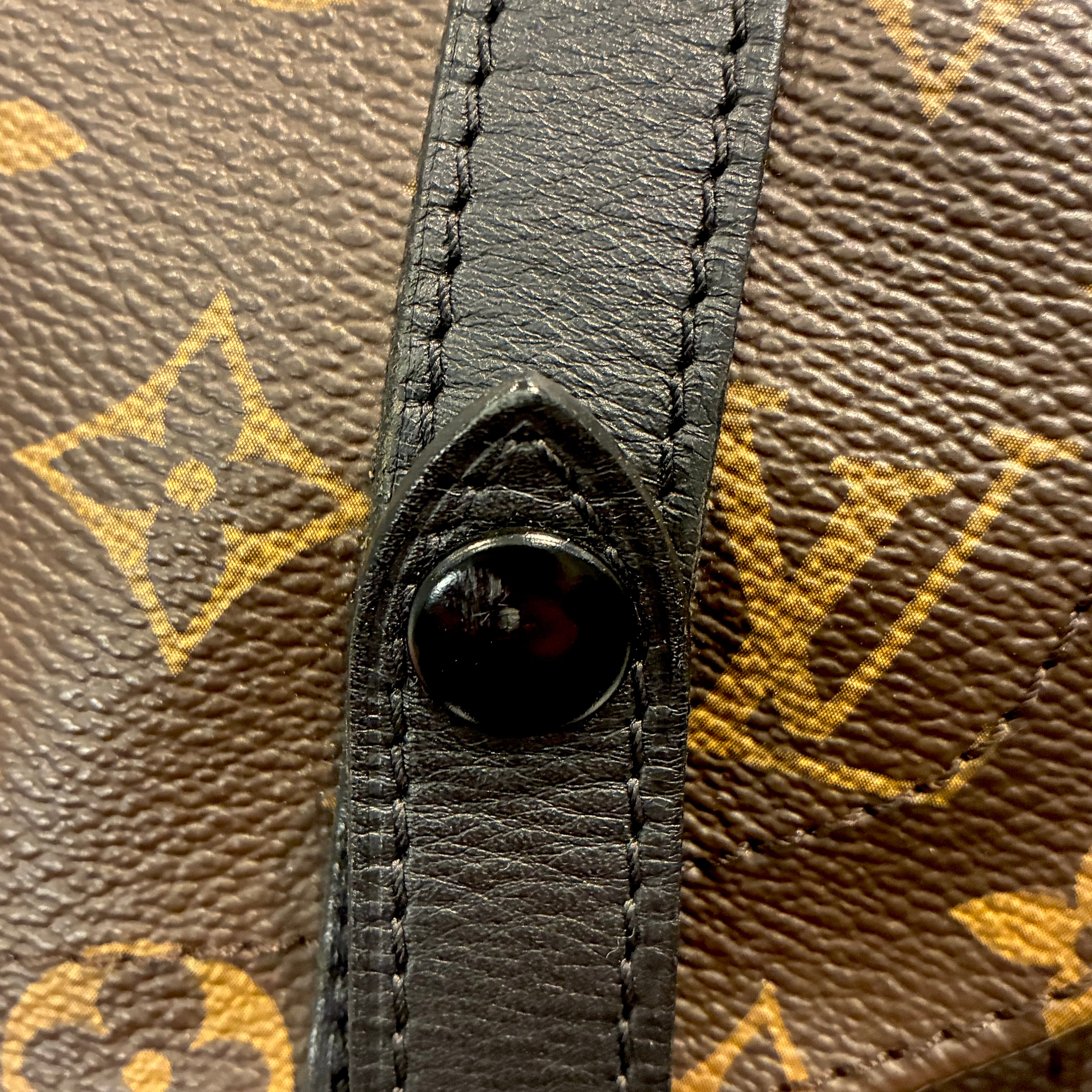 Louis Vuitton Monogram Macassar Christopher PM Backpack M43735