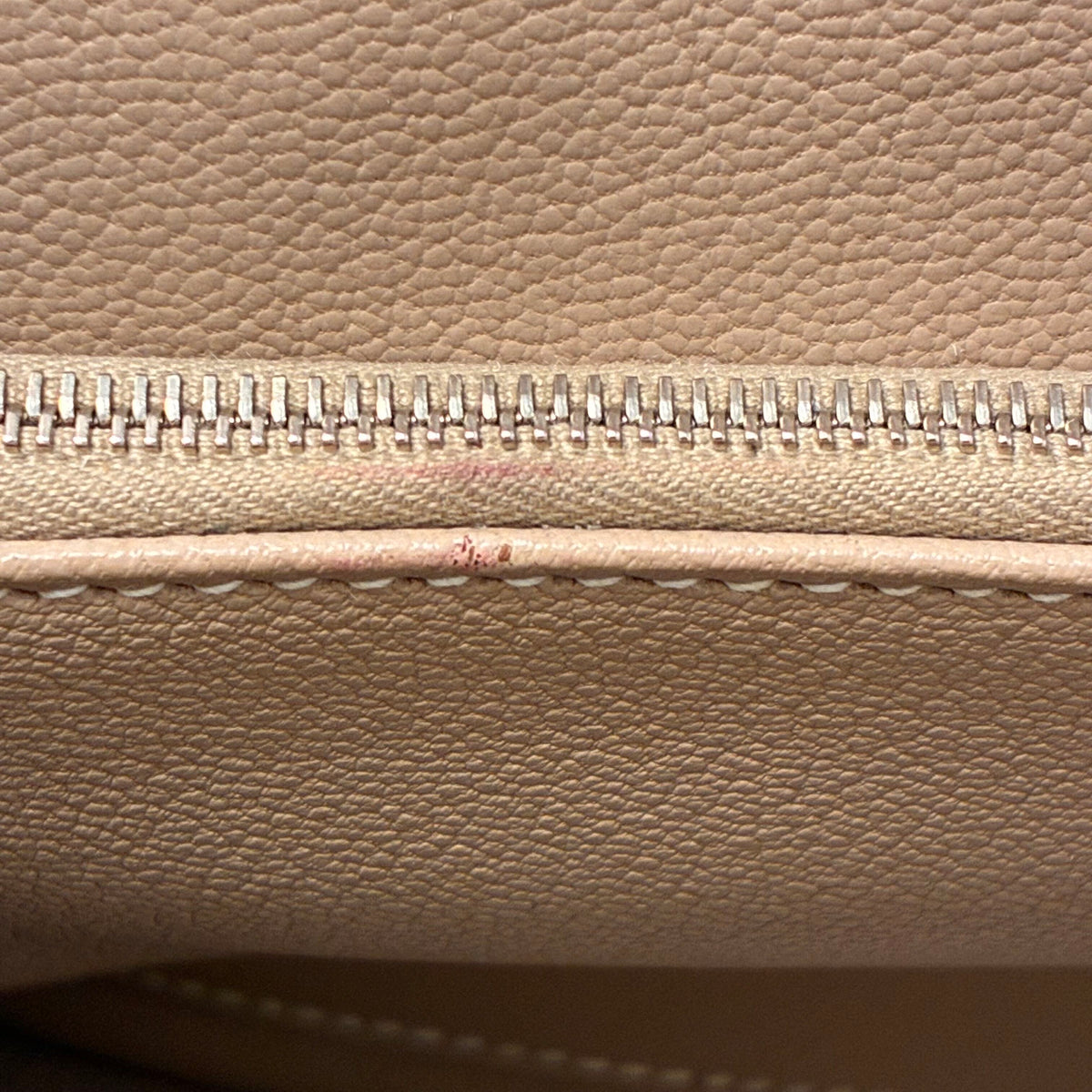 Hermes Argile Taurillon Clemence Jypsiere 31 Shoulder Bag