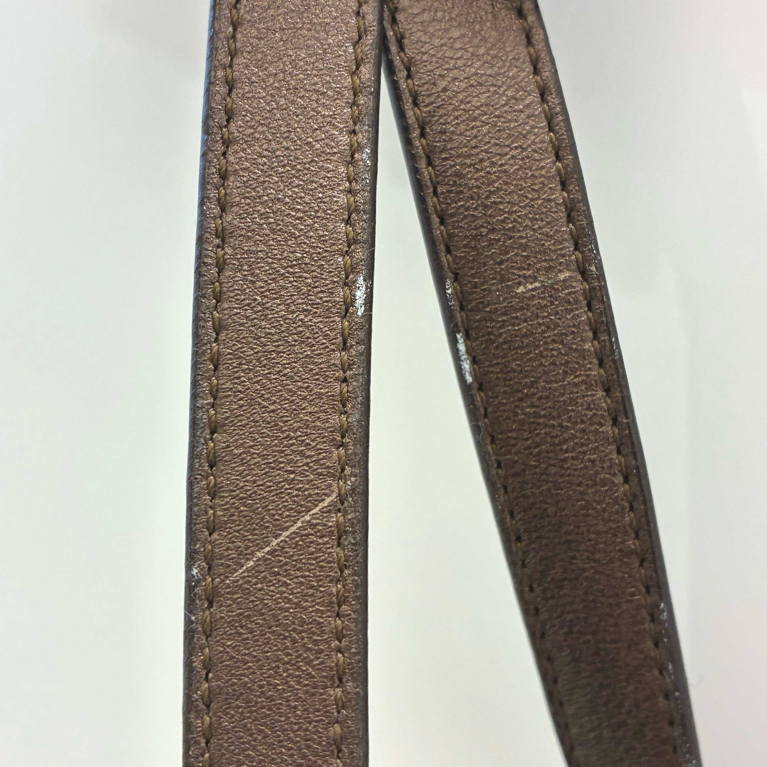 Loewe Brown Sheepskin Flamenco Shoulder Bag