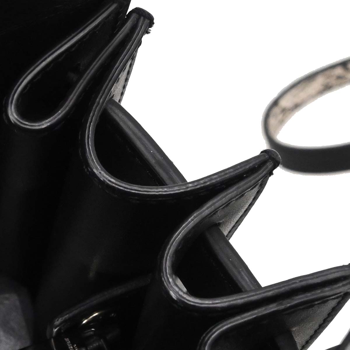 Saint Laurent * Black Python Sac de Jour 2way Shoulder Handbag